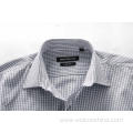 Gray Plaid Pattern Long Sleeves Spring Shirts